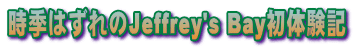G͂Jeffrey's Bay̌L